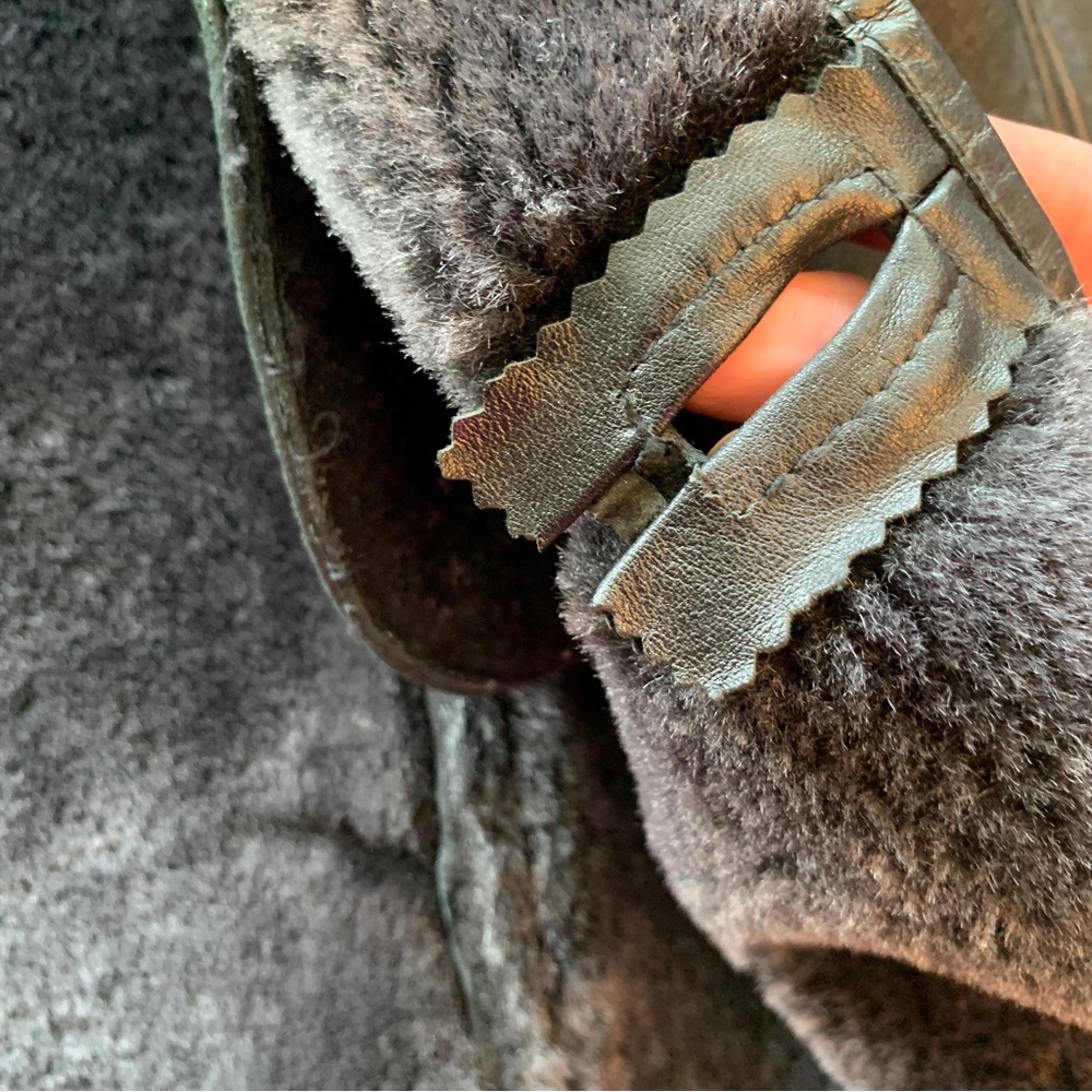 Shearling-Style Cold Weather Coat - Picture 7 of 10